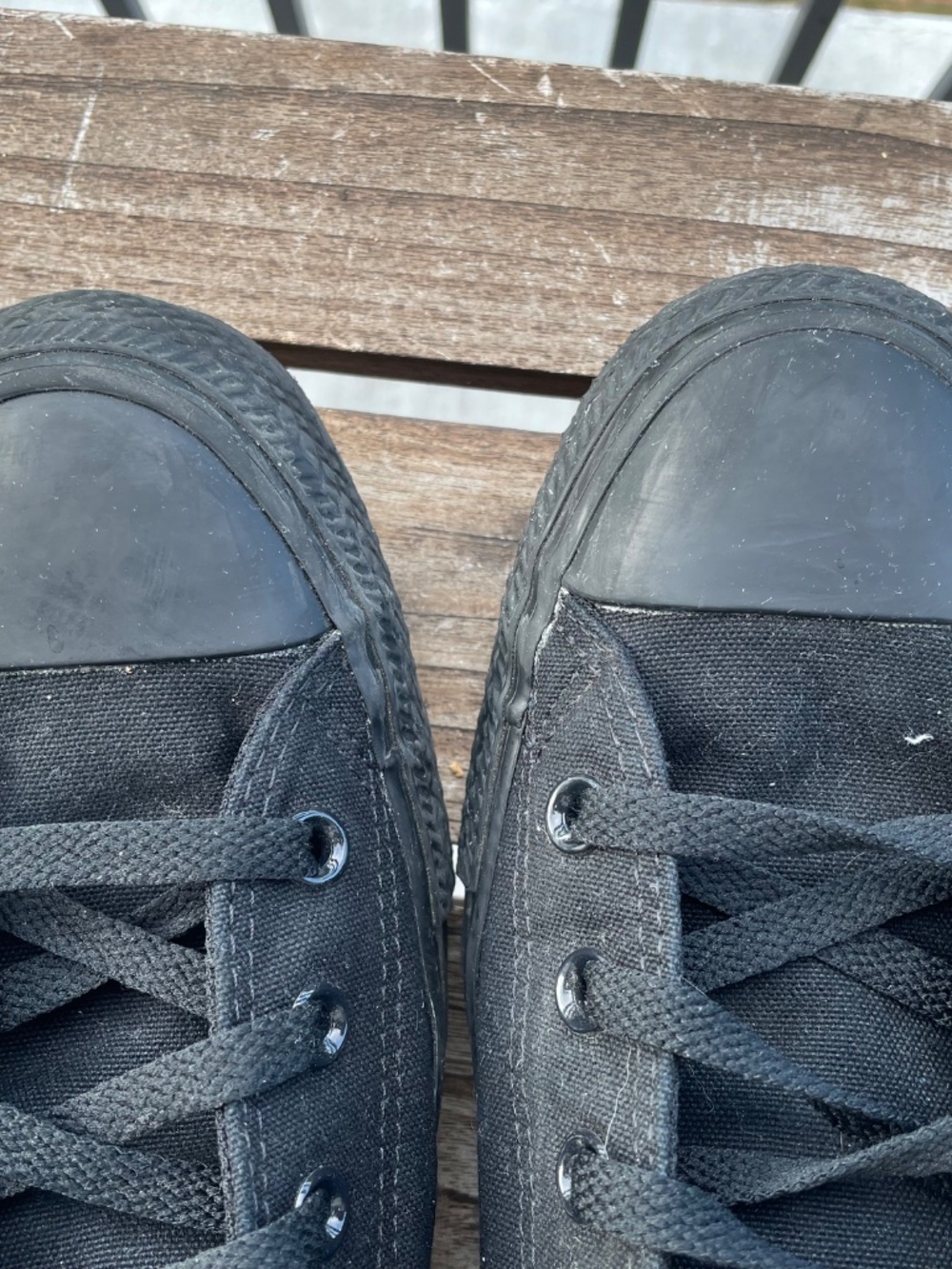 All black converse - Picture 3 of 6